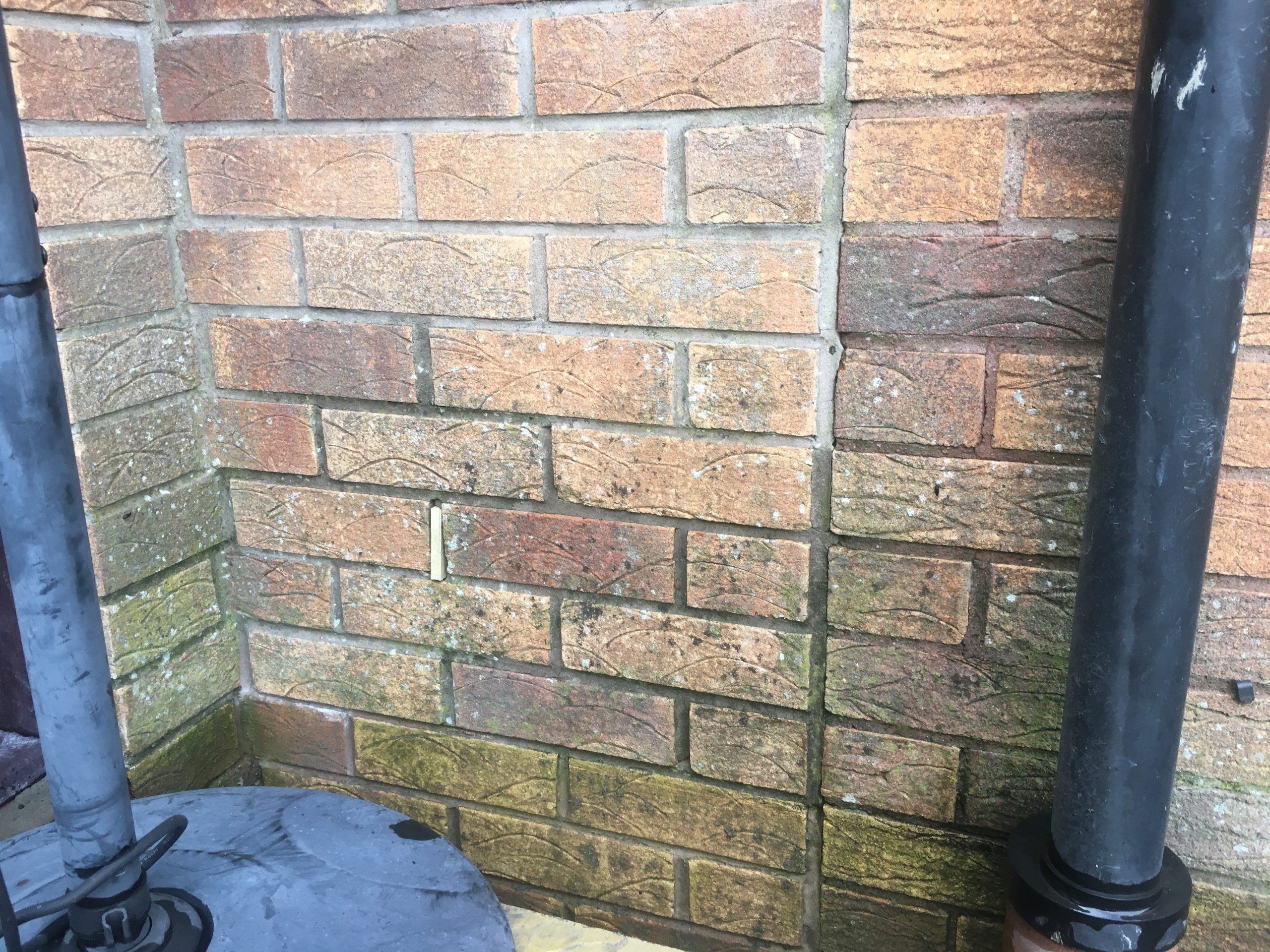 More water damage above the DPC